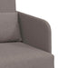 Slaapbank Taupe 65 x 80 x 83 cm Stof