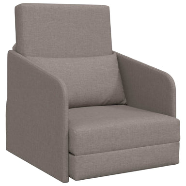 Slaapbank Taupe 65 x 80 x 83 cm Stof