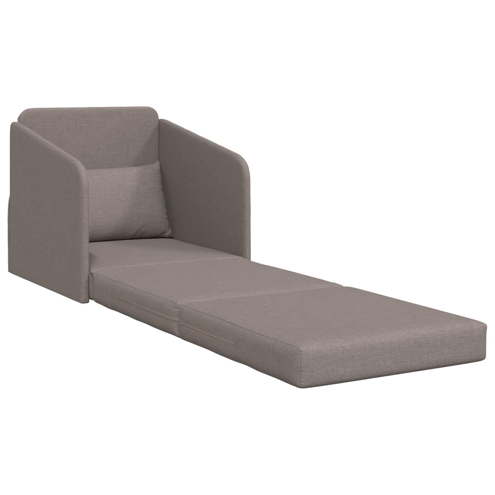 Slaapbank Taupe 65 x 80 x 83 cm Stof