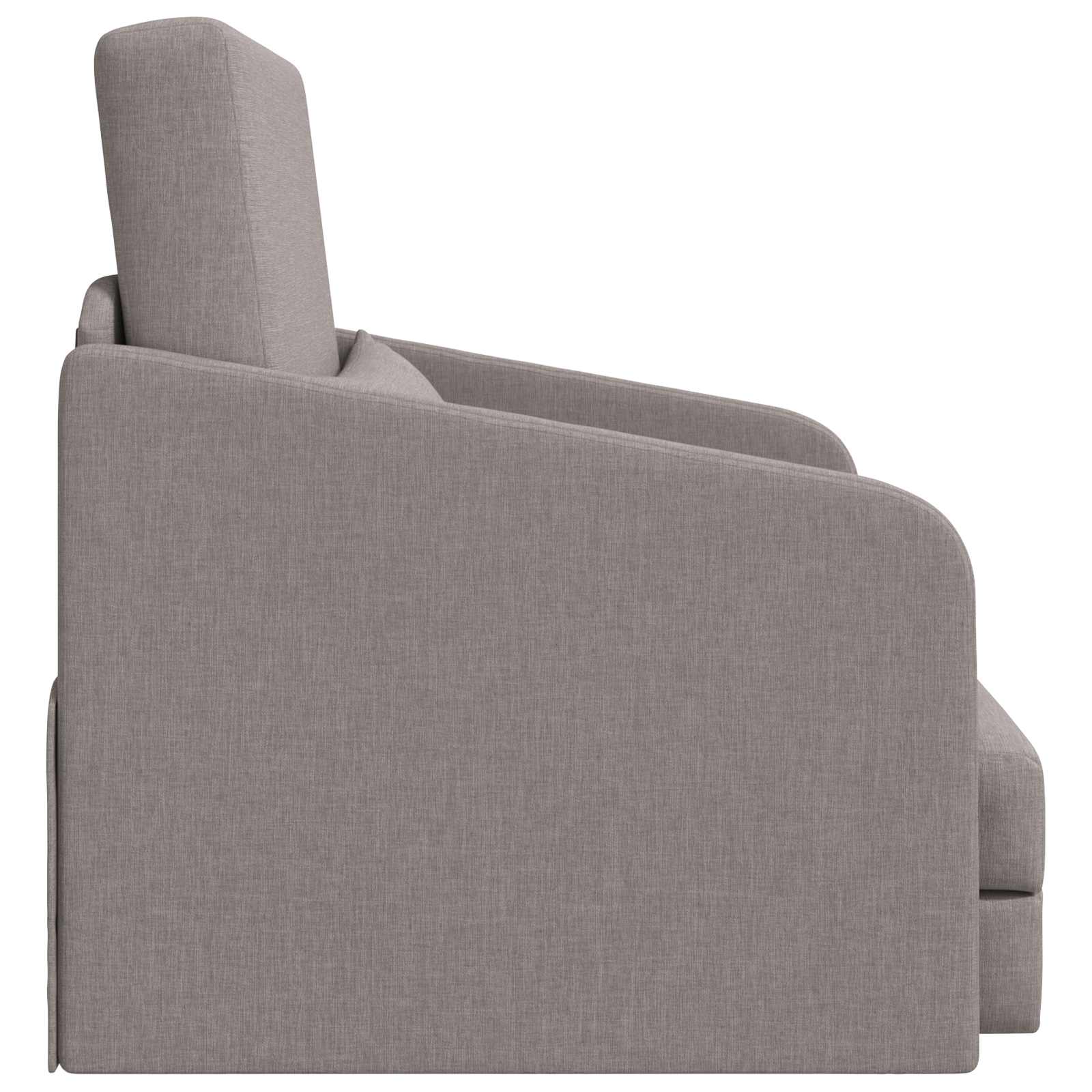 Slaapbank Taupe 65 x 80 x 83 cm Stof