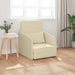 Slaapbank Crème 65 x 80 x 83 cm Stof
