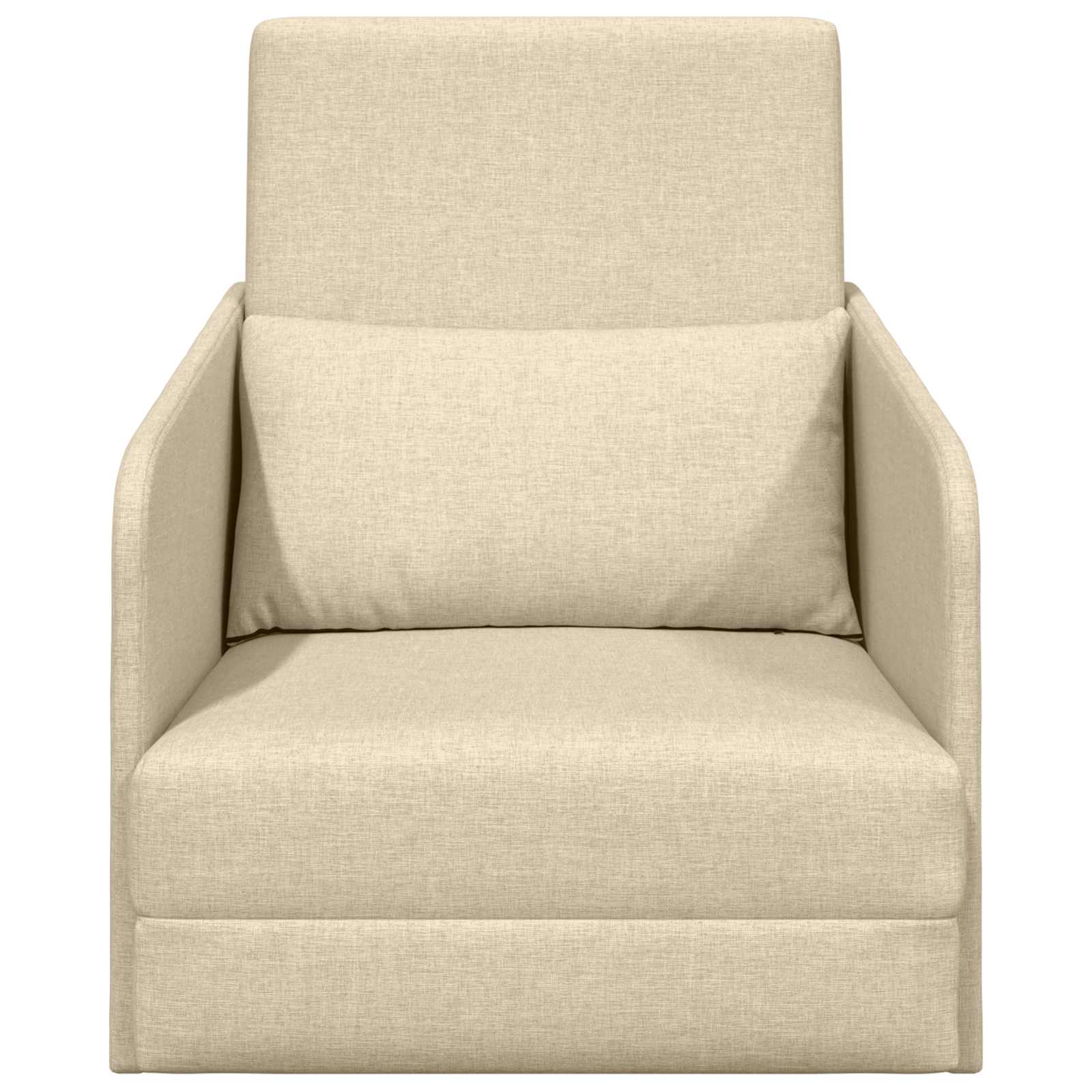 Slaapbank Crème 65 x 80 x 83 cm Stof