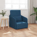 Slaapbank Blauw 65 x 80 x 83 cm Stof