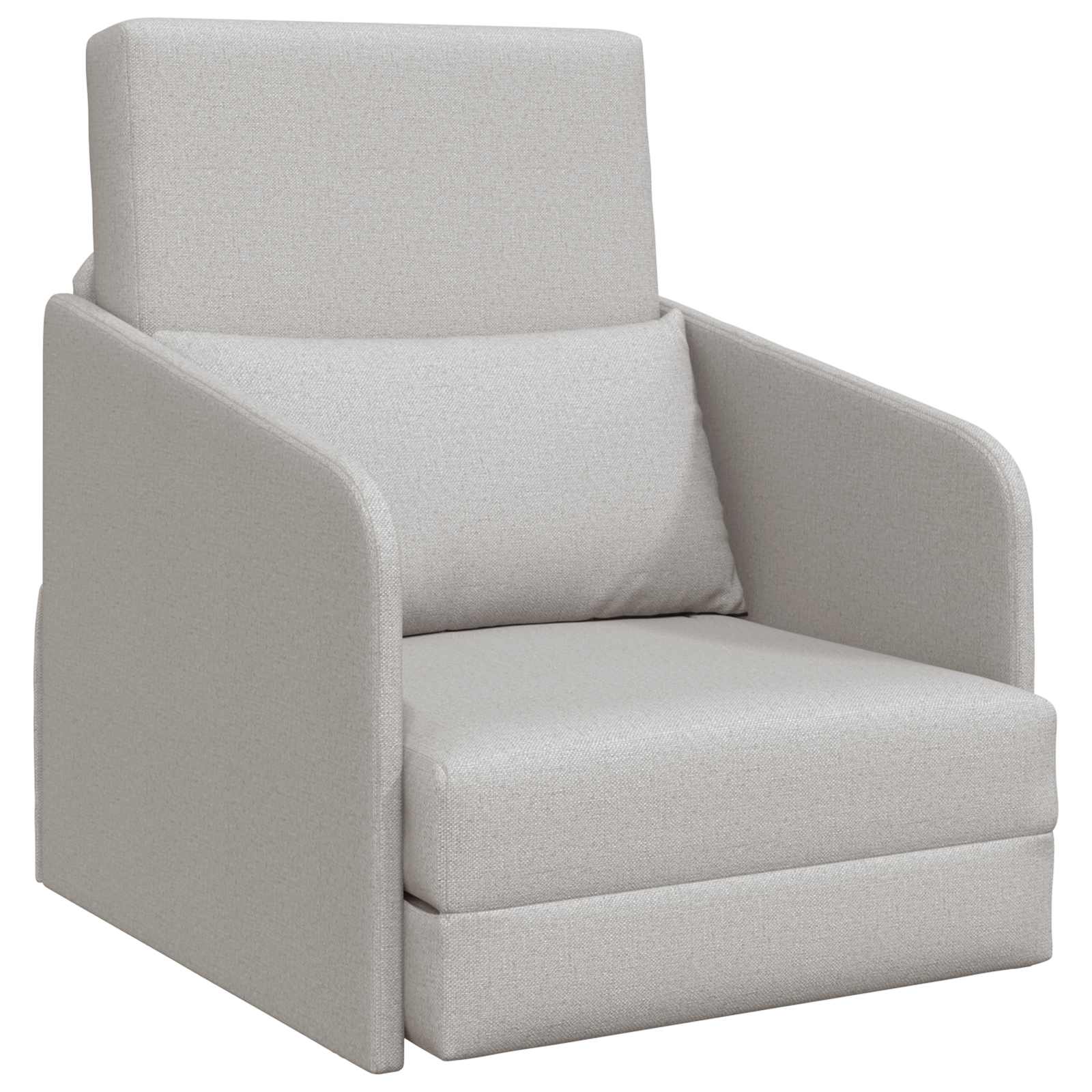Slaapbank Wolkengrijs 65 x 80 x 83 cm Stof