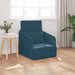 Slaapbank Blauw 65 x 80 x 83 cm Fluweel