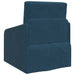 Slaapbank Blauw 65 x 80 x 83 cm Fluweel