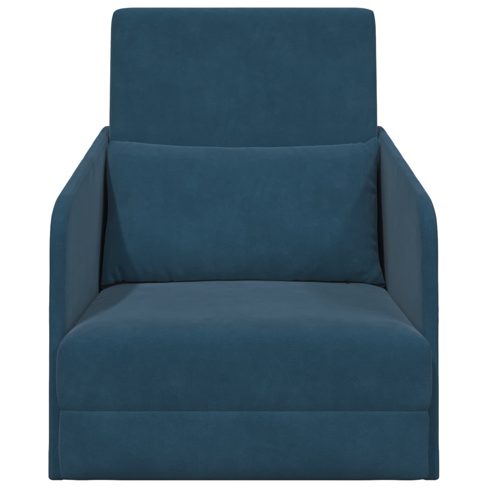 Slaapbank Blauw 65 x 80 x 83 cm Fluweel