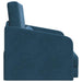 Slaapbank Blauw 65 x 80 x 83 cm Fluweel