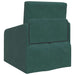 Slaapbank Donkergroen 65 x 80 x 83 cm Fluweel