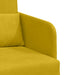 Slaapbank Geel 65 x 80 x 83 cm Fluweel