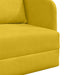 Slaapbank Geel 65 x 80 x 83 cm Fluweel