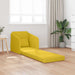 Slaapbank Geel 65 x 80 x 83 cm Fluweel