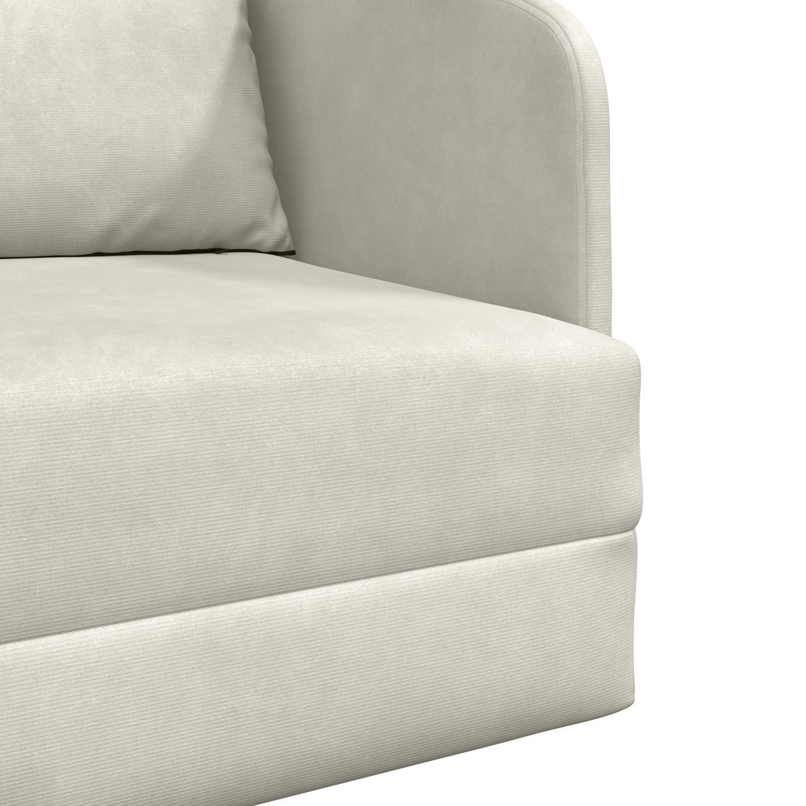 Slaapbank Crème 65 x 80 x 83 cm Fluweel