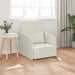 Slaapbank Crème 65 x 80 x 83 cm Fluweel