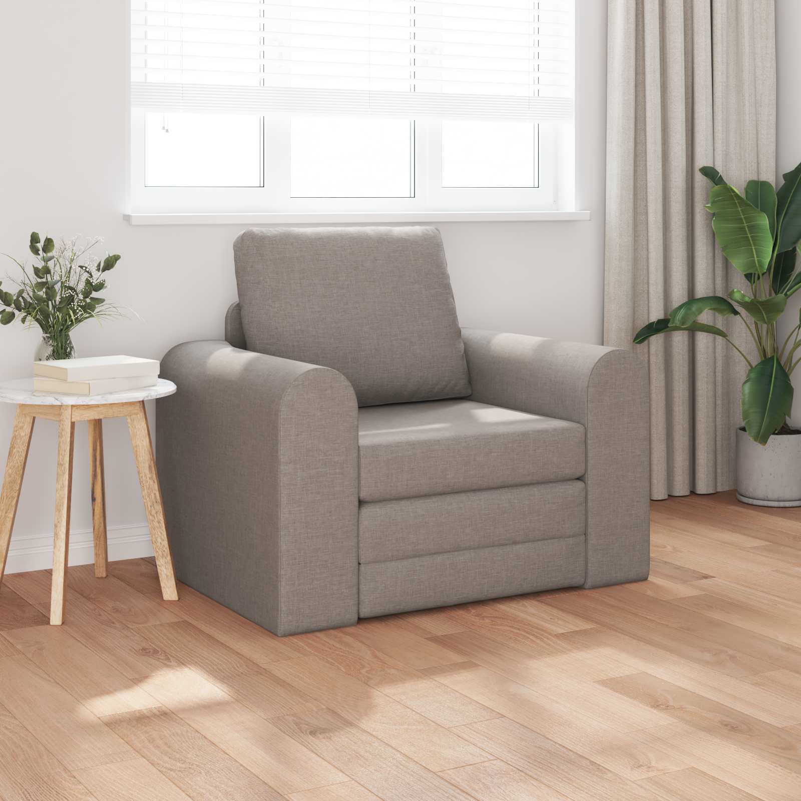 Slaapbank Taupe 98 x 71 x 83 cm Stof