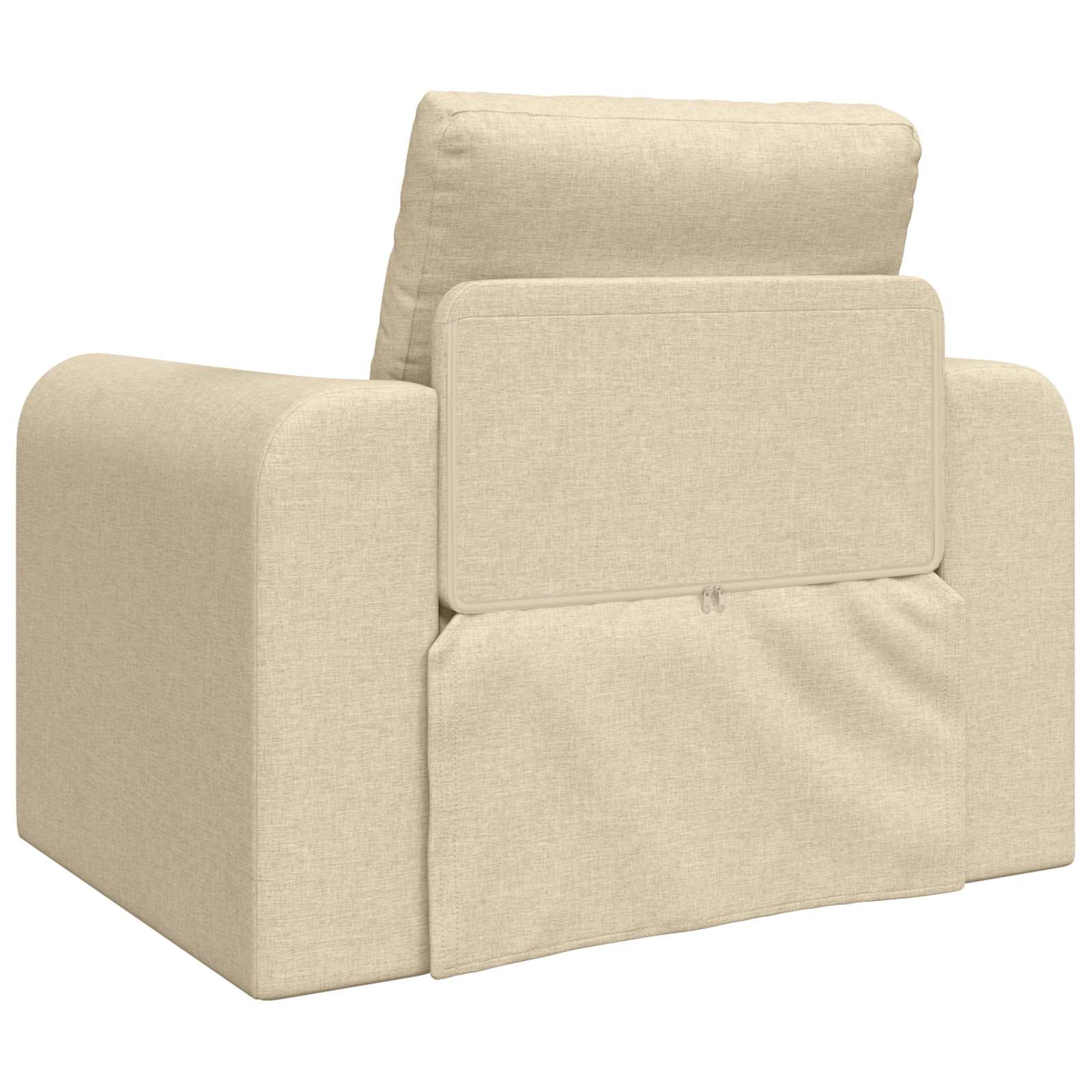 Slaapbank Crème 98 x 71 x 83 cm Stof