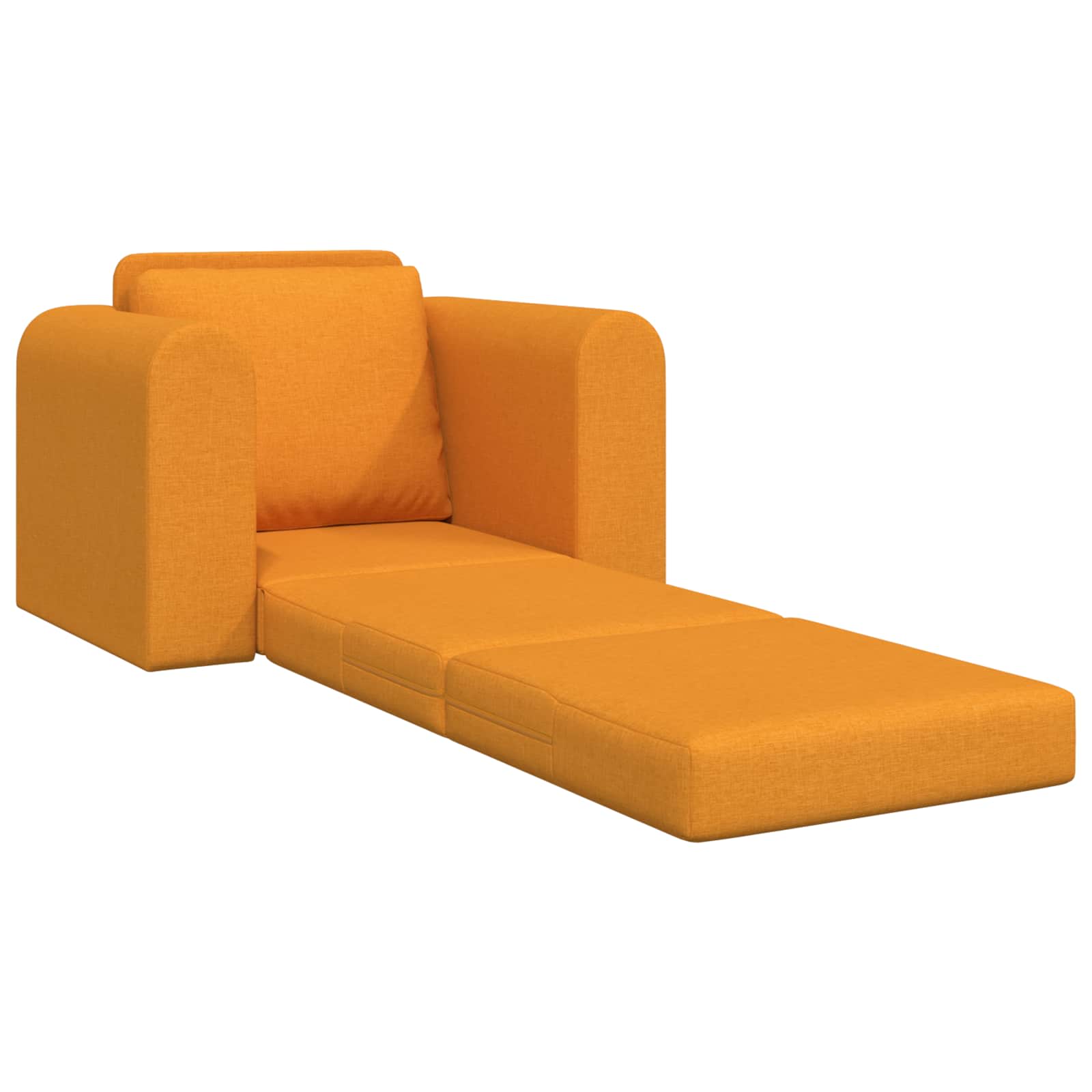 Slaapbank Donkergeel 98 x 71 x 83 cm Stof