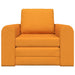 Slaapbank Donkergeel 98 x 71 x 83 cm Stof