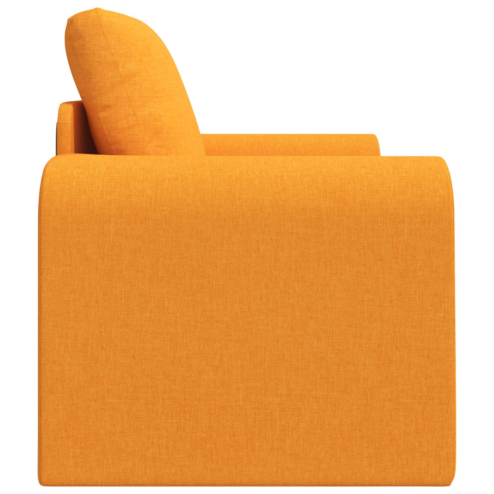 Slaapbank Donkergeel 98 x 71 x 83 cm Stof