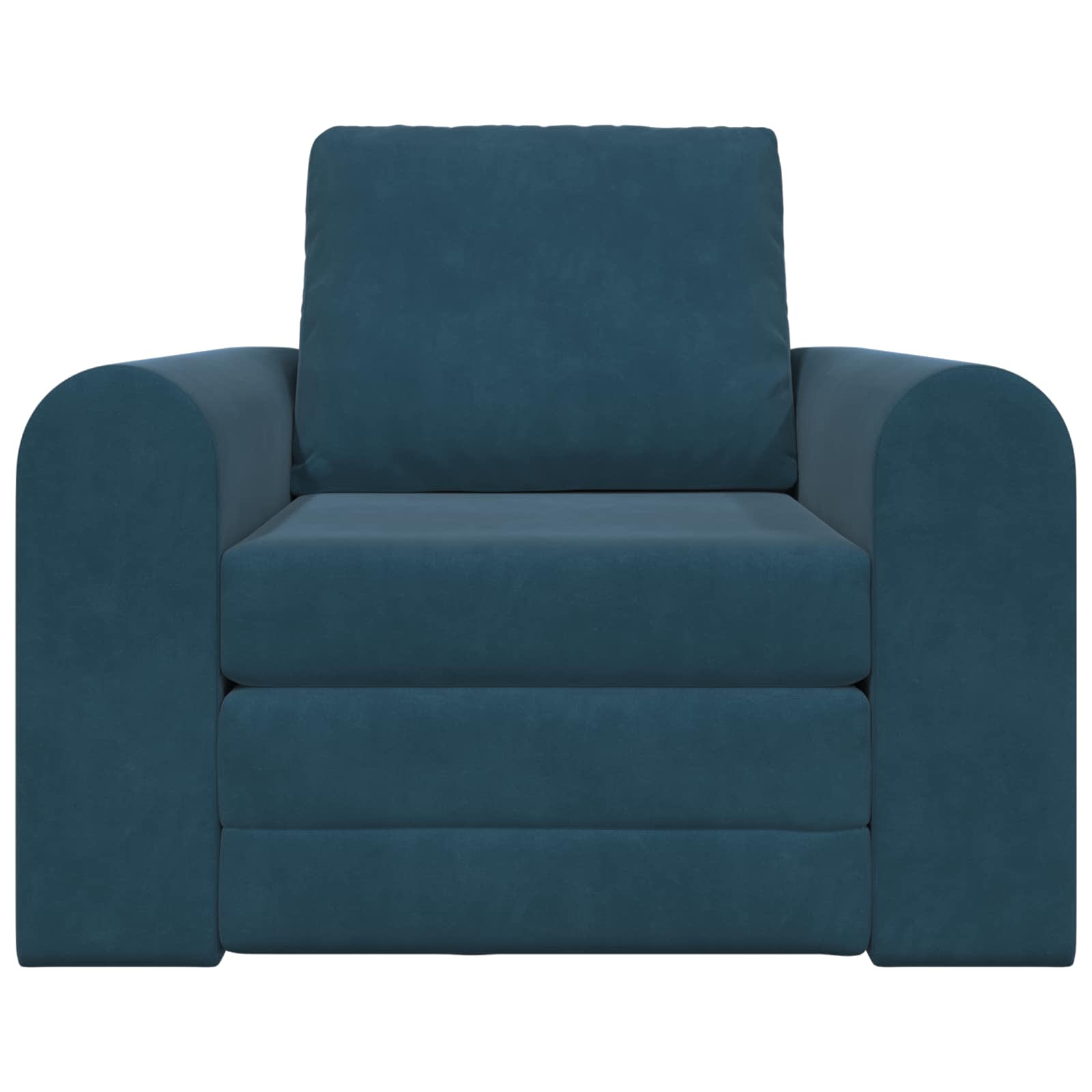 Slaapbank Blauw 98 x 71 x 83 cm Fluweel