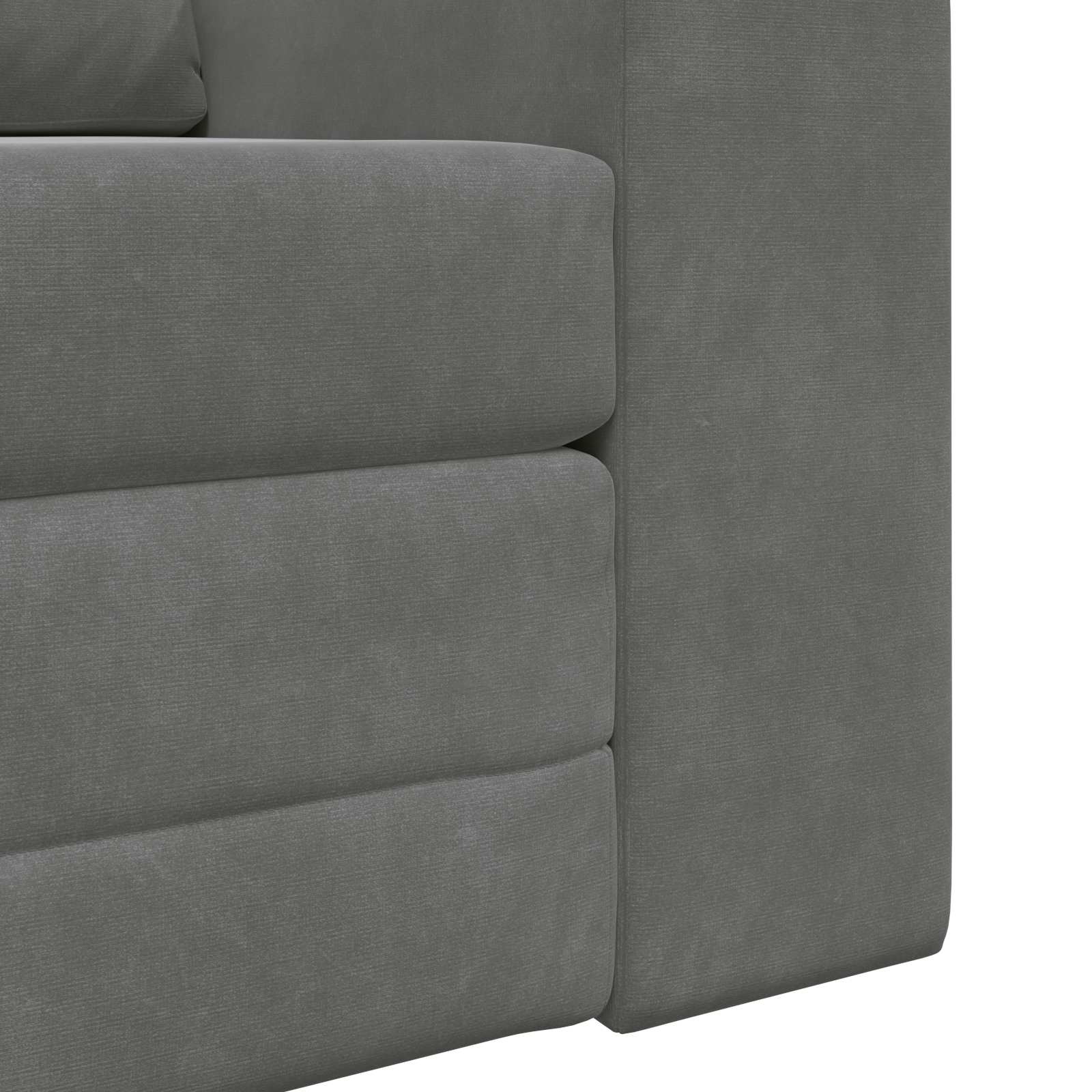 Slaapbank Donkergrijs 98 x 71 x 83 cm Fluweel