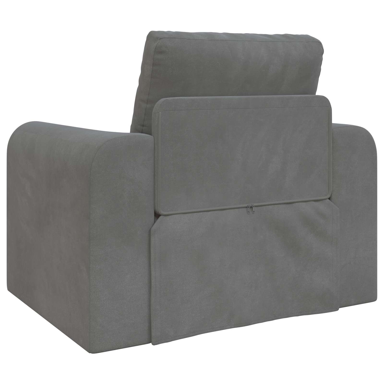 Slaapbank Donkergrijs 98 x 71 x 83 cm Fluweel