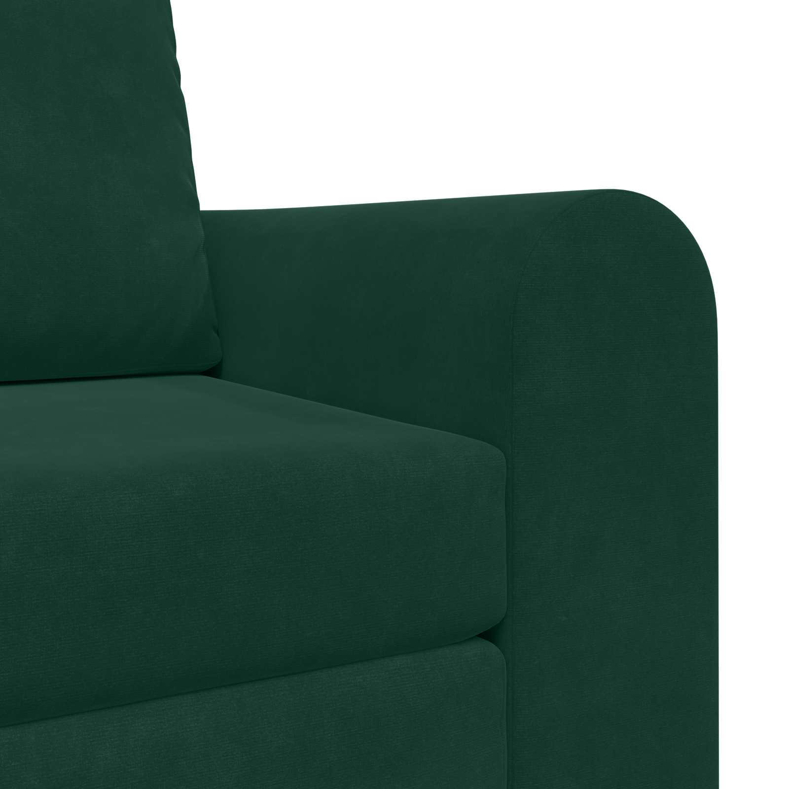 Slaapbank Donkergroen 98 x 71 x 83 cm Fluweel