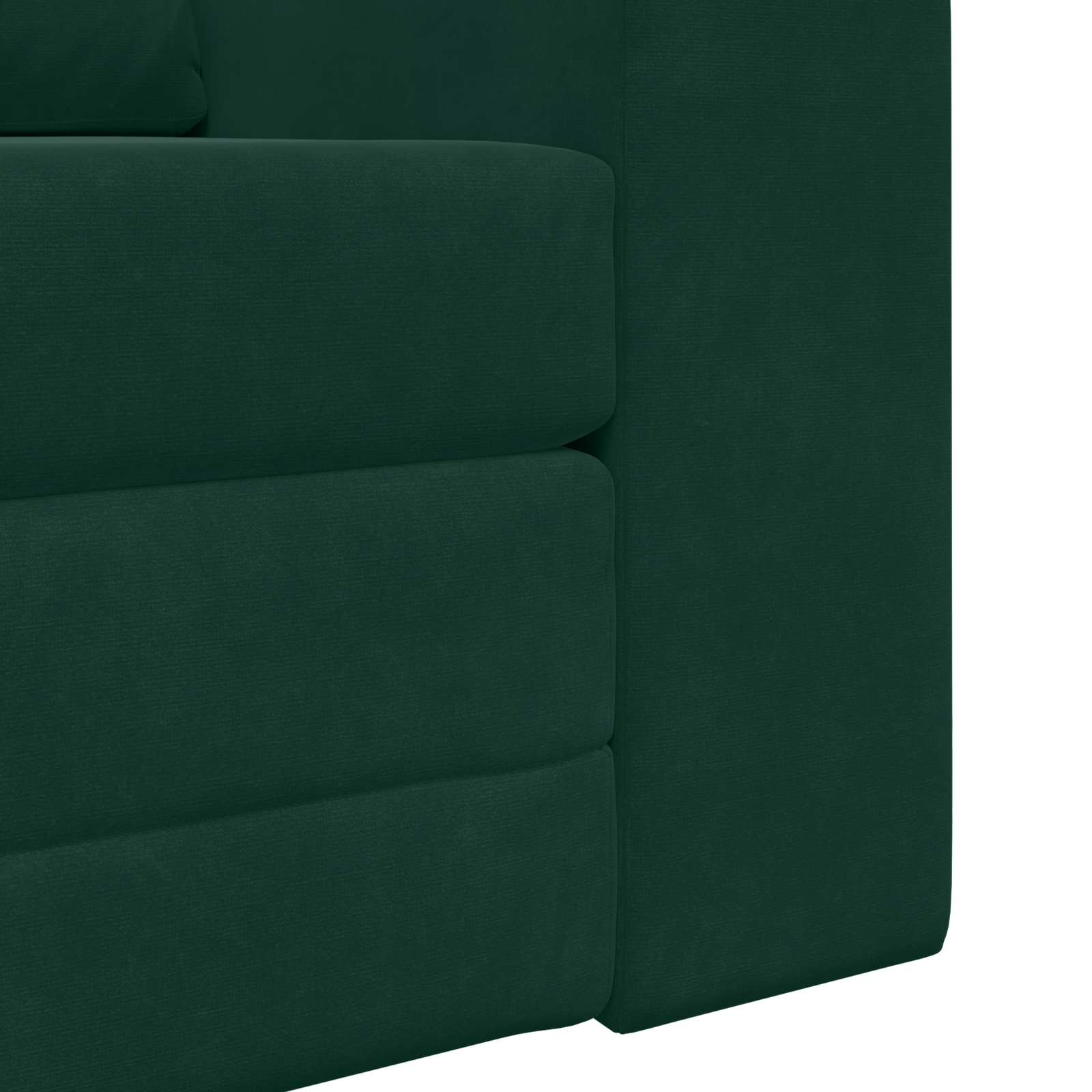 Slaapbank Donkergroen 98 x 71 x 83 cm Fluweel