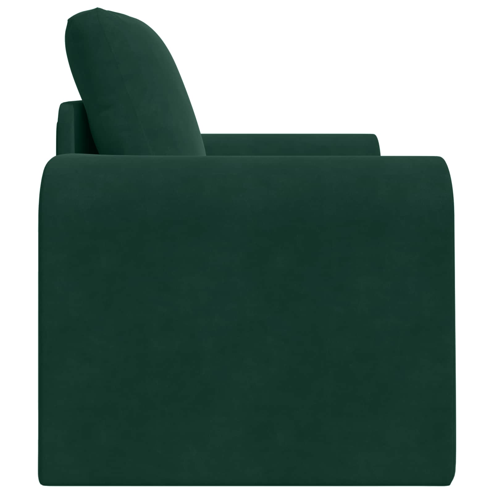 Slaapbank Donkergroen 98 x 71 x 83 cm Fluweel