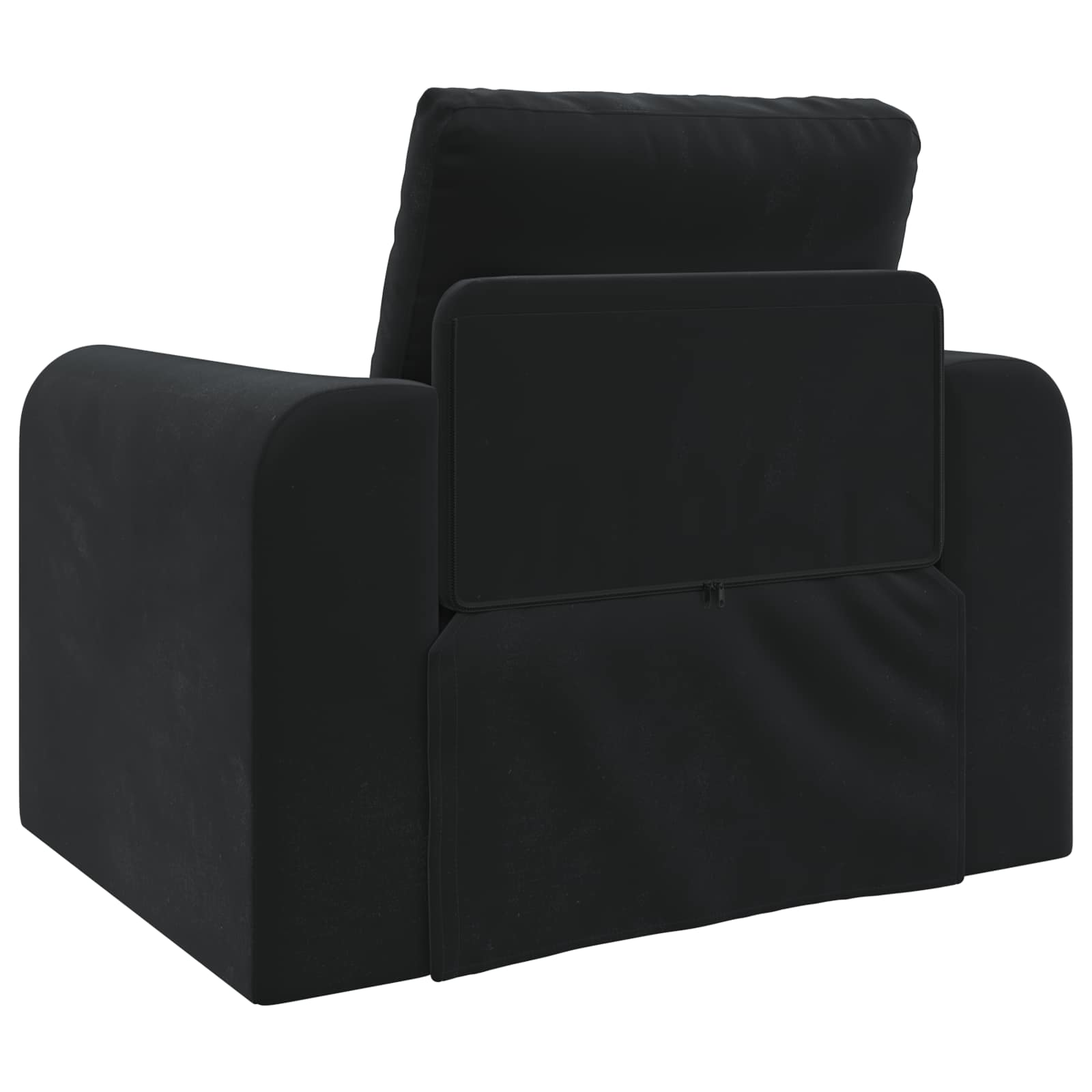Slaapbank Zwart 98 x 71 x 83 cm Fluweel