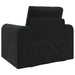 Slaapbank Zwart 98 x 71 x 83 cm Fluweel
