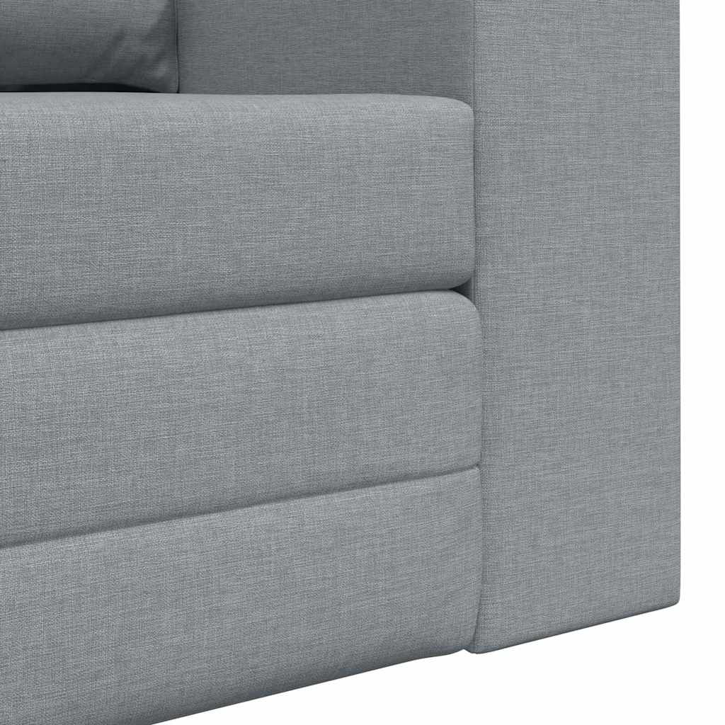 Slaapbank 60cm Lichtgrijs Stof