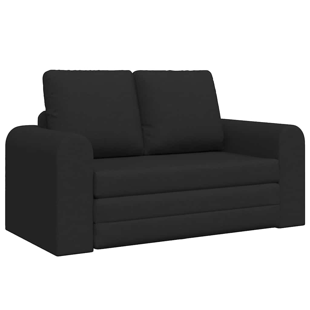 Slaapbank 60cm Zwart Stof