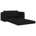 Slaapbank 60cm Zwart Stof