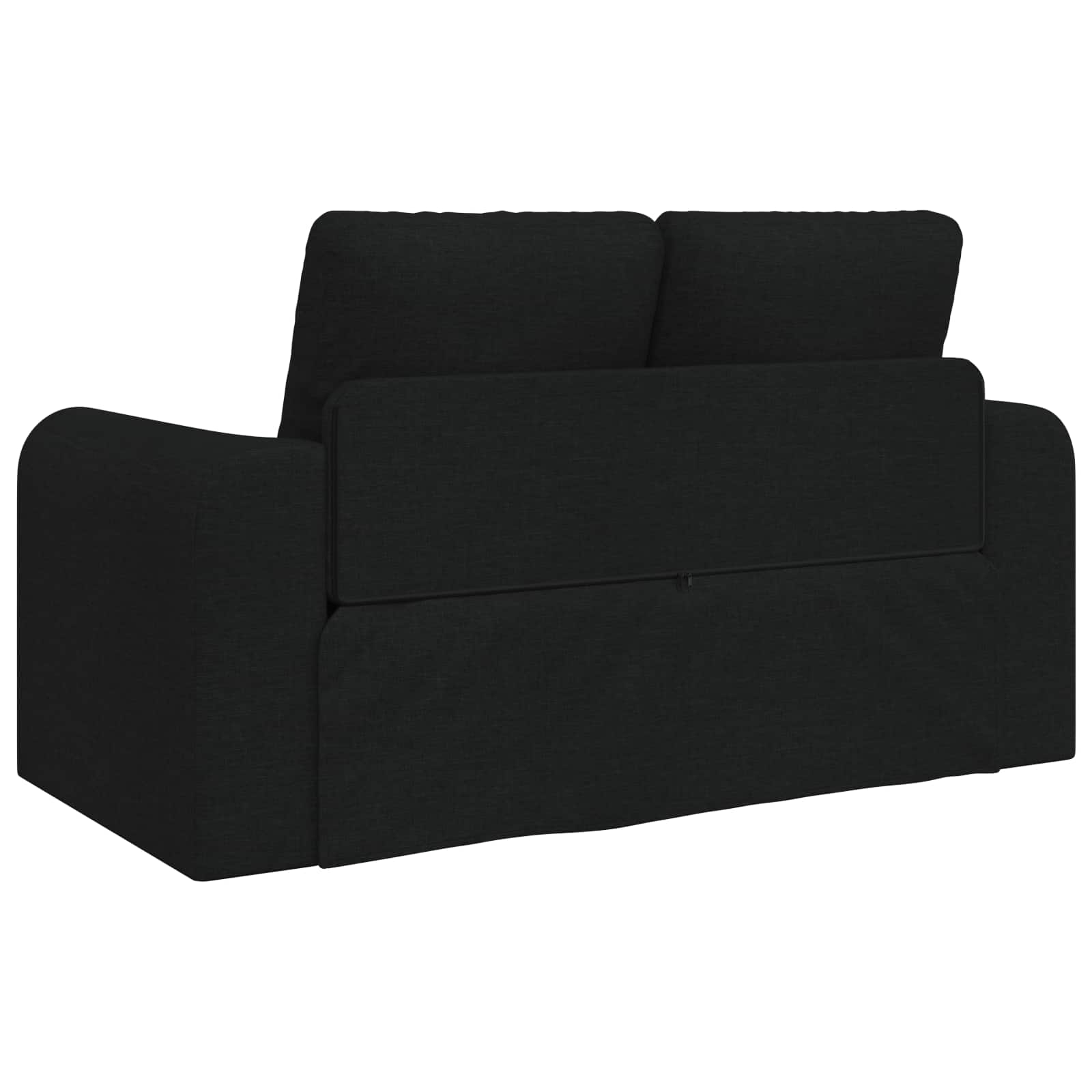 Slaapbank 60cm Zwart Stof