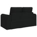 Slaapbank 60cm Zwart Stof