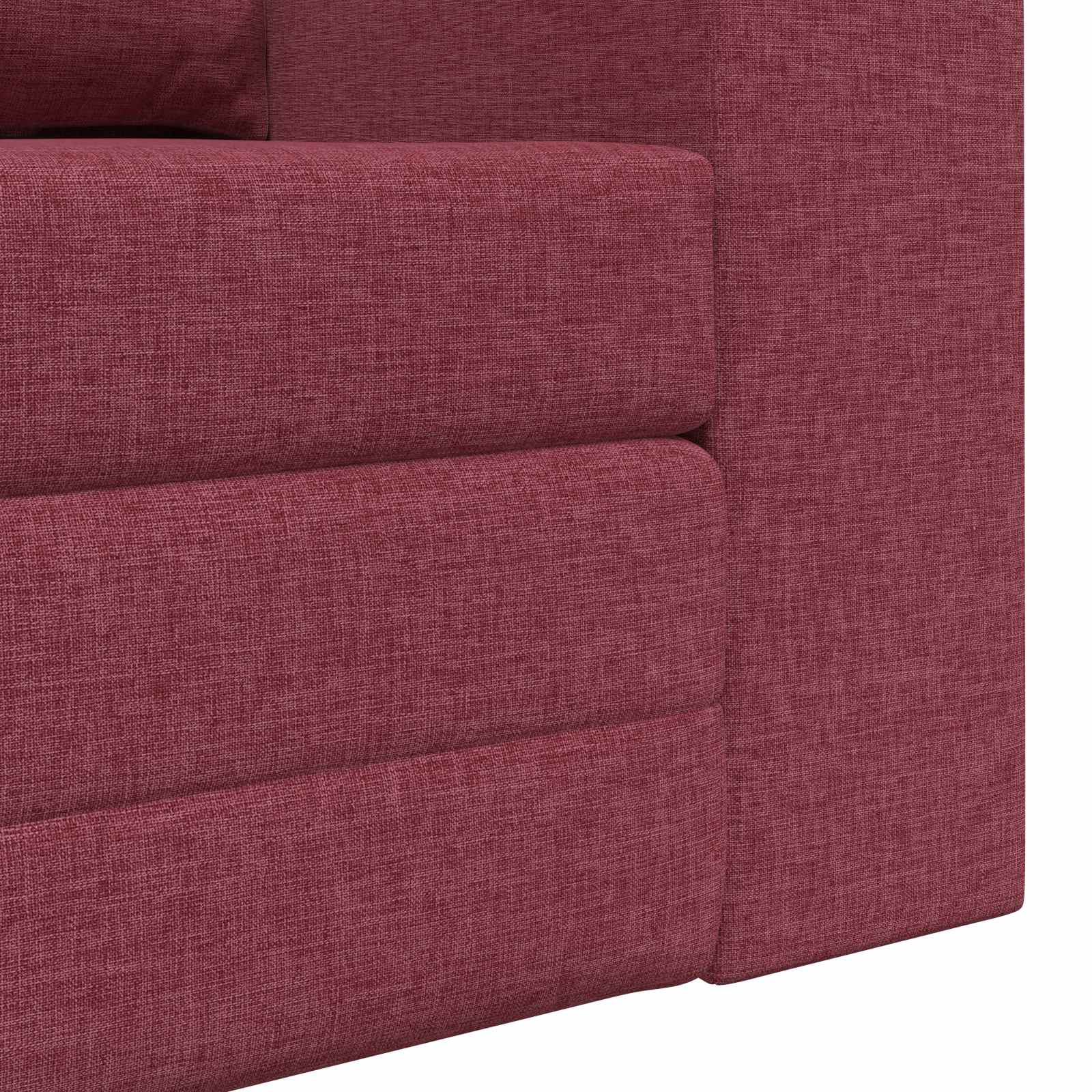 Slaapbank 60cm Wijnrood Stof