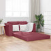 Slaapbank 60cm Wijnrood Stof