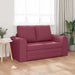 Slaapbank 60cm Wijnrood Stof