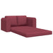 Slaapbank 60cm Wijnrood Stof