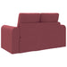 Slaapbank 60cm Wijnrood Stof