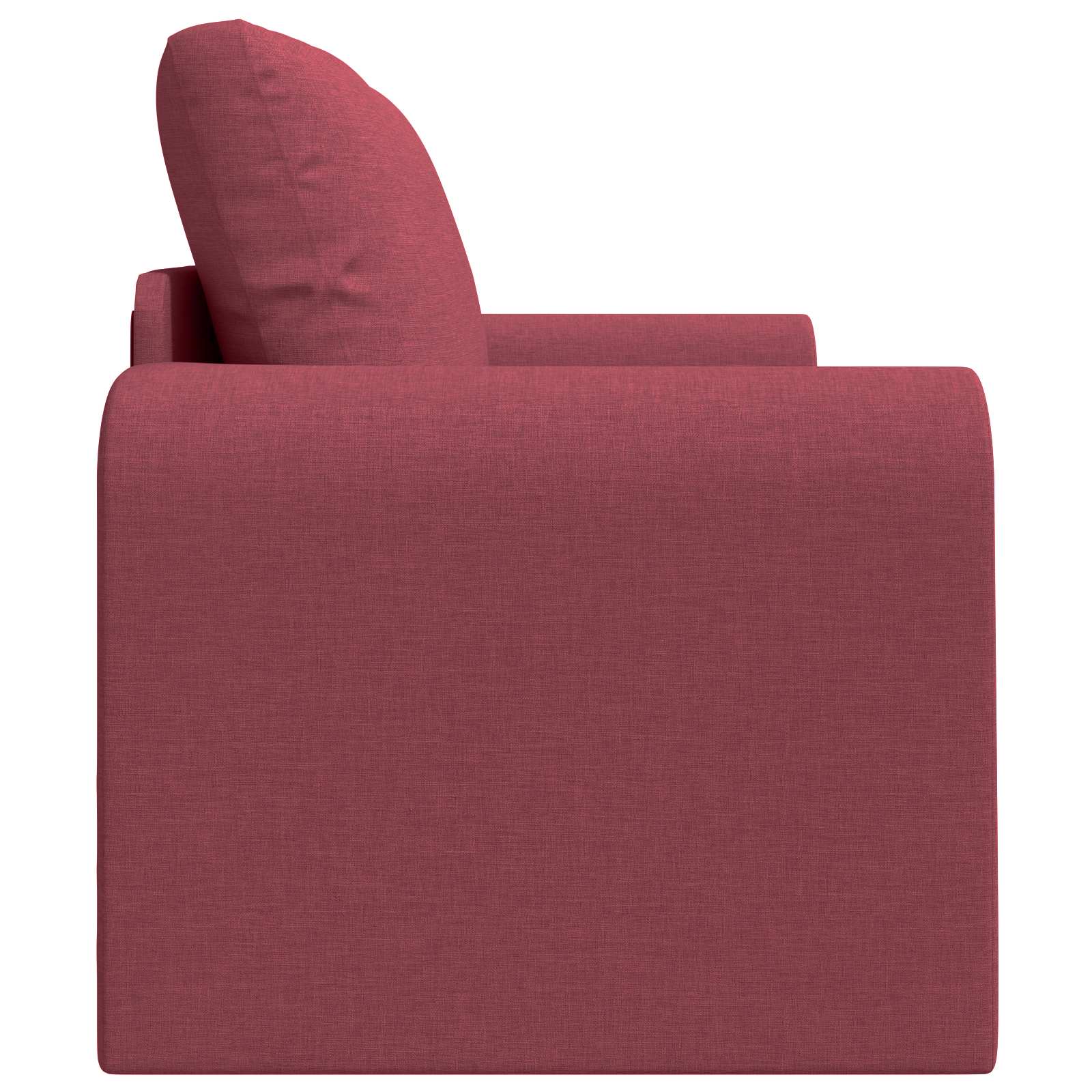 Slaapbank 60cm Wijnrood Stof