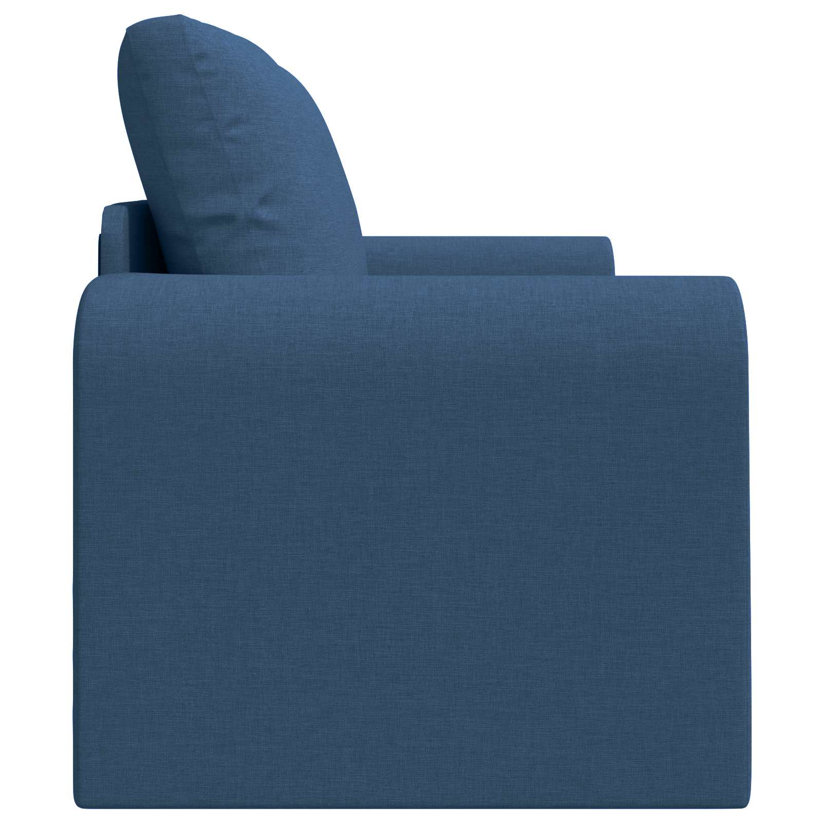 Slaapbank 60cm Blauw Stof
