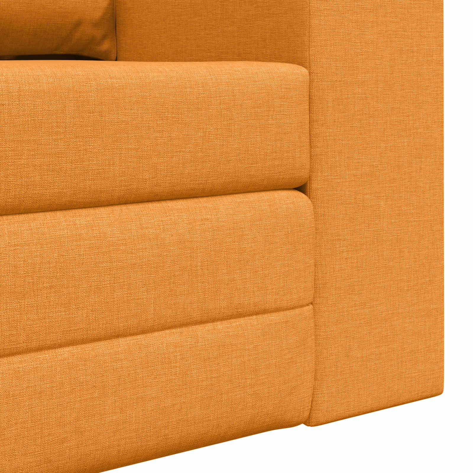 Slaapbank 60cm Donkergeel Stof