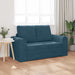 Slaapbank Blauw 148 x 71 x 83 cm Fluweel