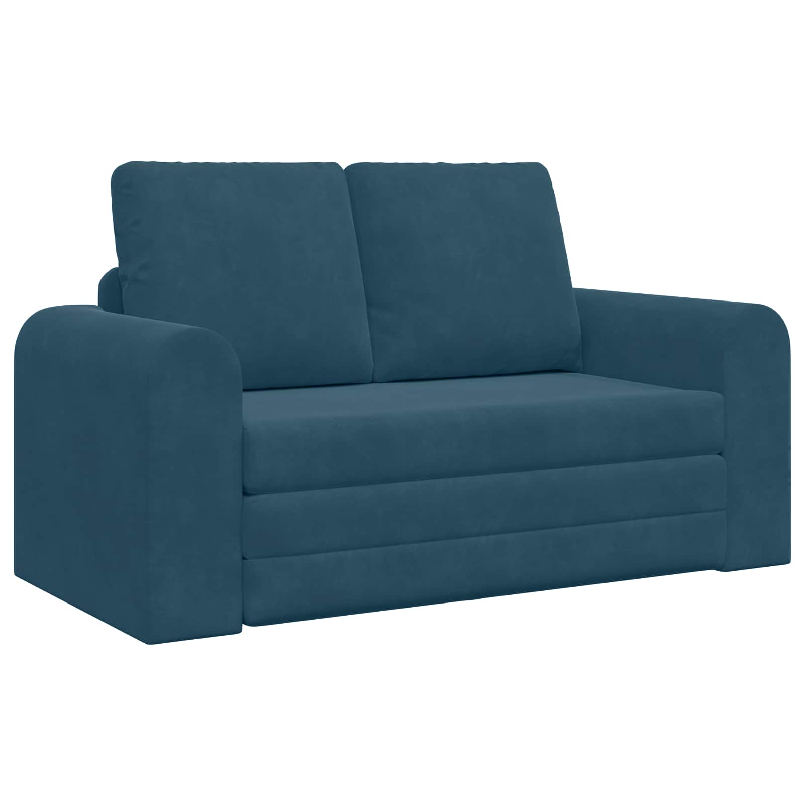 Slaapbank Blauw 148 x 71 x 83 cm Fluweel