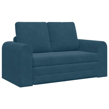 Slaapbank Blauw 148 x 71 x 83 cm Fluweel