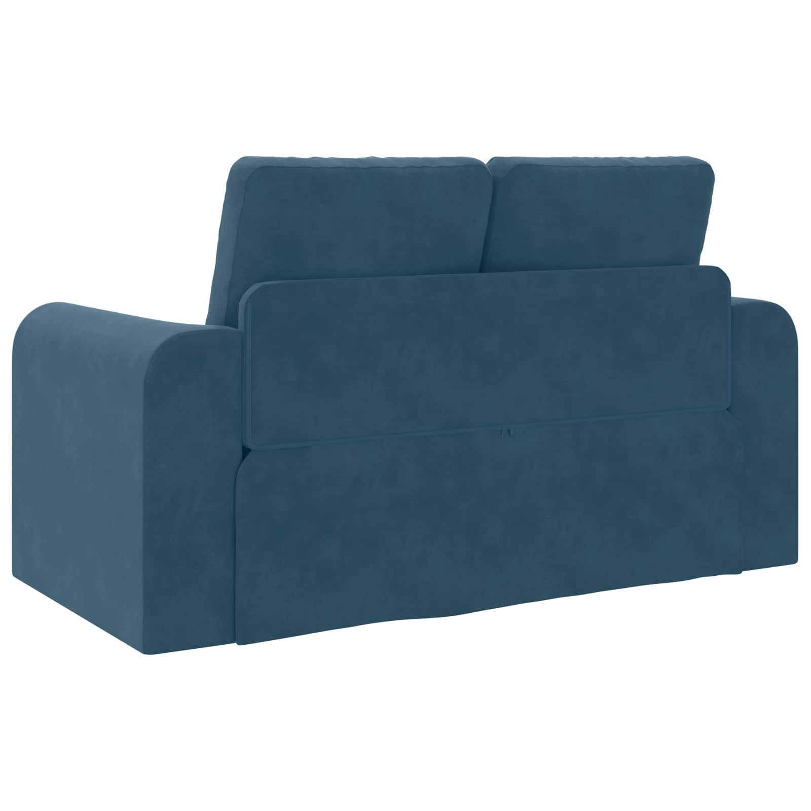 Slaapbank Blauw 148 x 71 x 83 cm Fluweel