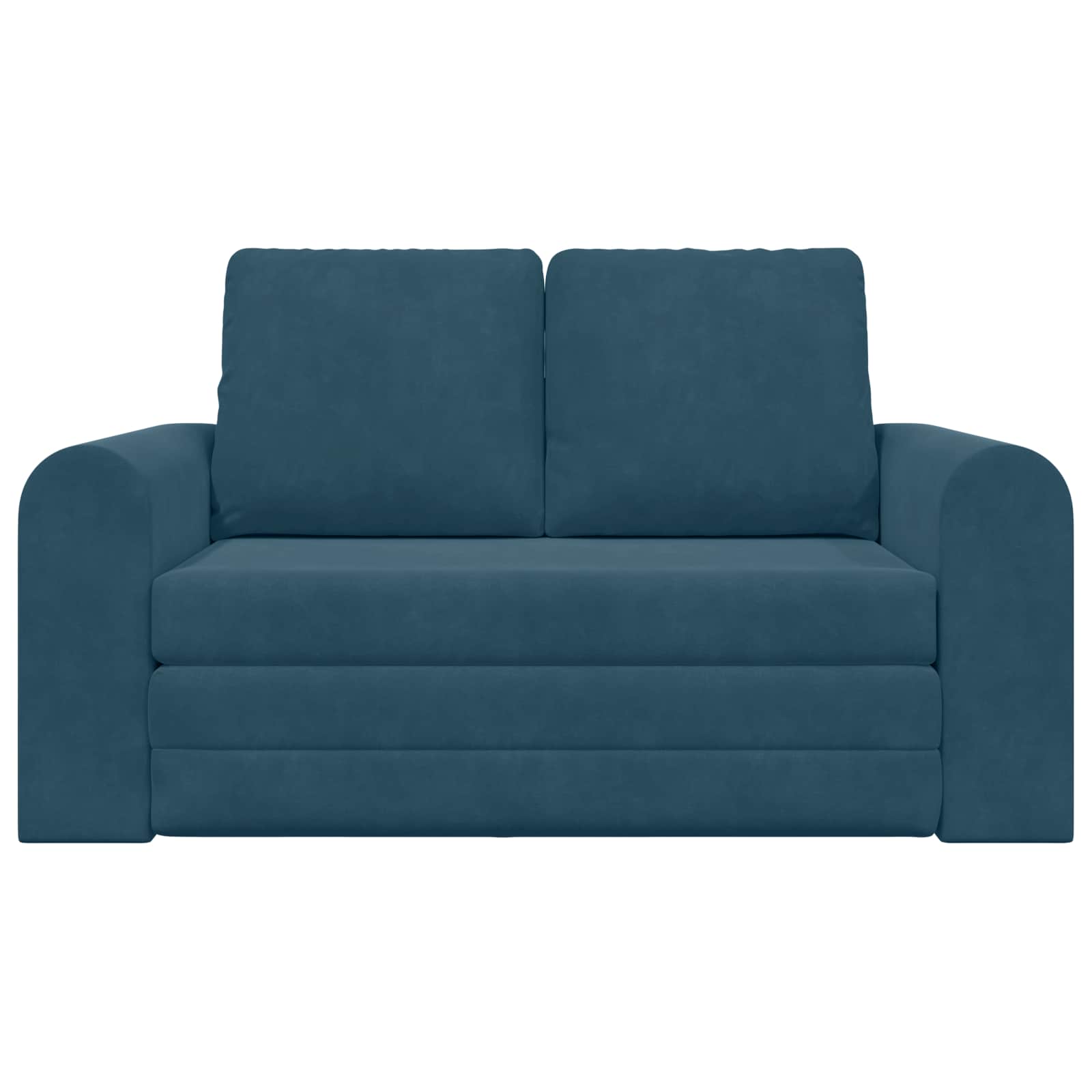 Slaapbank Blauw 148 x 71 x 83 cm Fluweel