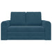 Slaapbank Blauw 148 x 71 x 83 cm Fluweel